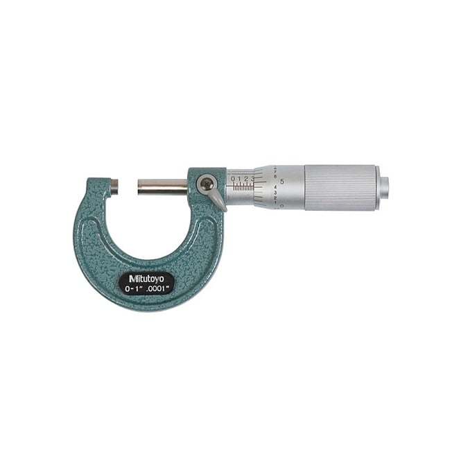 Mitutoyo 103-135 Micrometer 0-1" with Friction Thimble